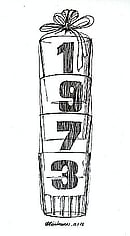 1973 YILI İÇİN CAM BARDAK SERİSİ