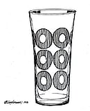 CAM BARDAK DESENİ - 1