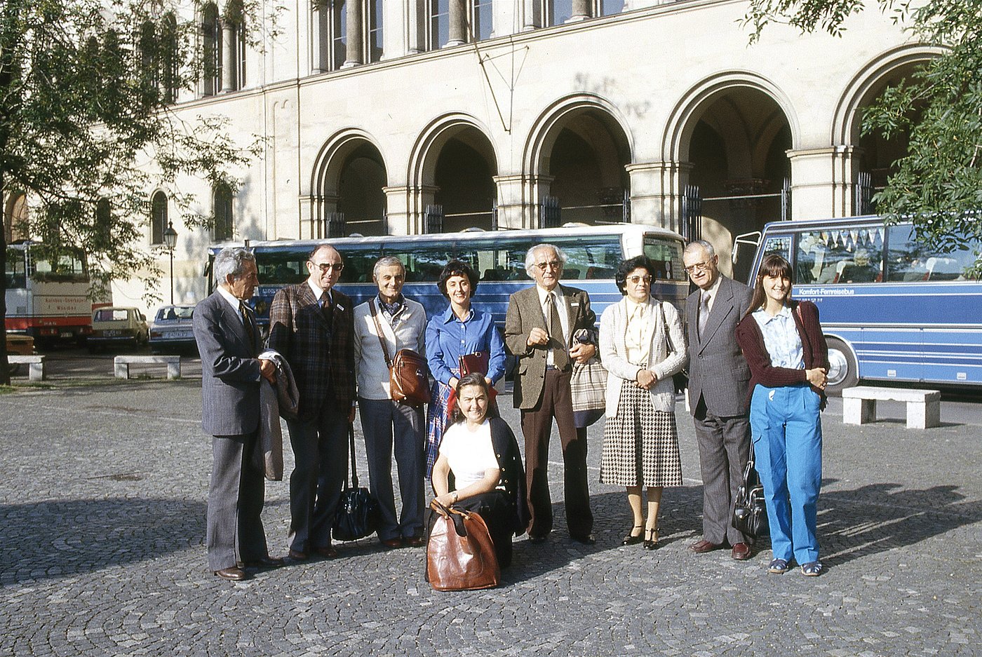 1979 With Academy professors at the Turkish Arts Congress in Munich