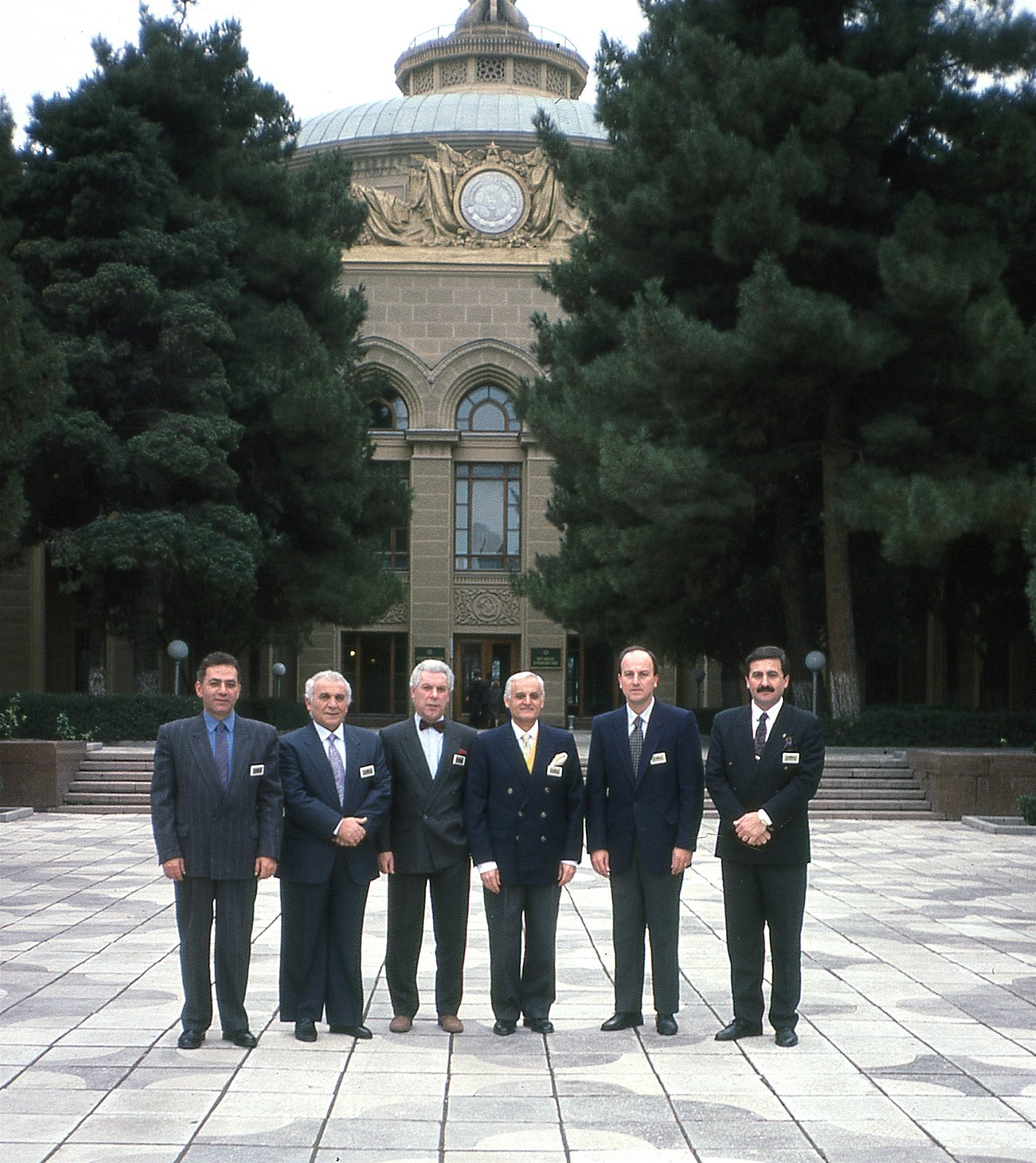 1995 With the project group for Turkmenbashi in Ashgabat, Turkmenistan