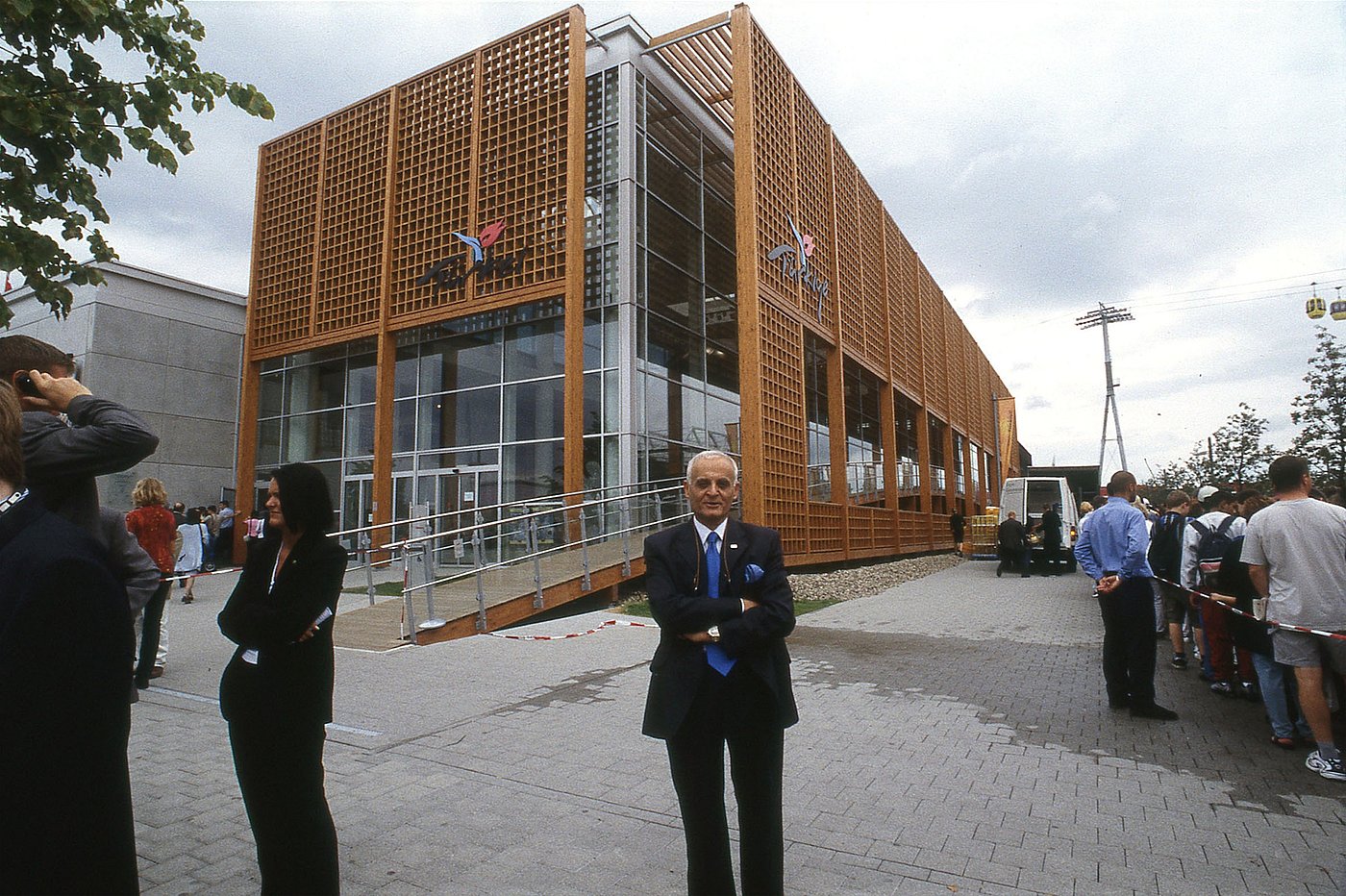 2000 Design coordination at the opening of the Turkey Pavilion at Expo Hannover
