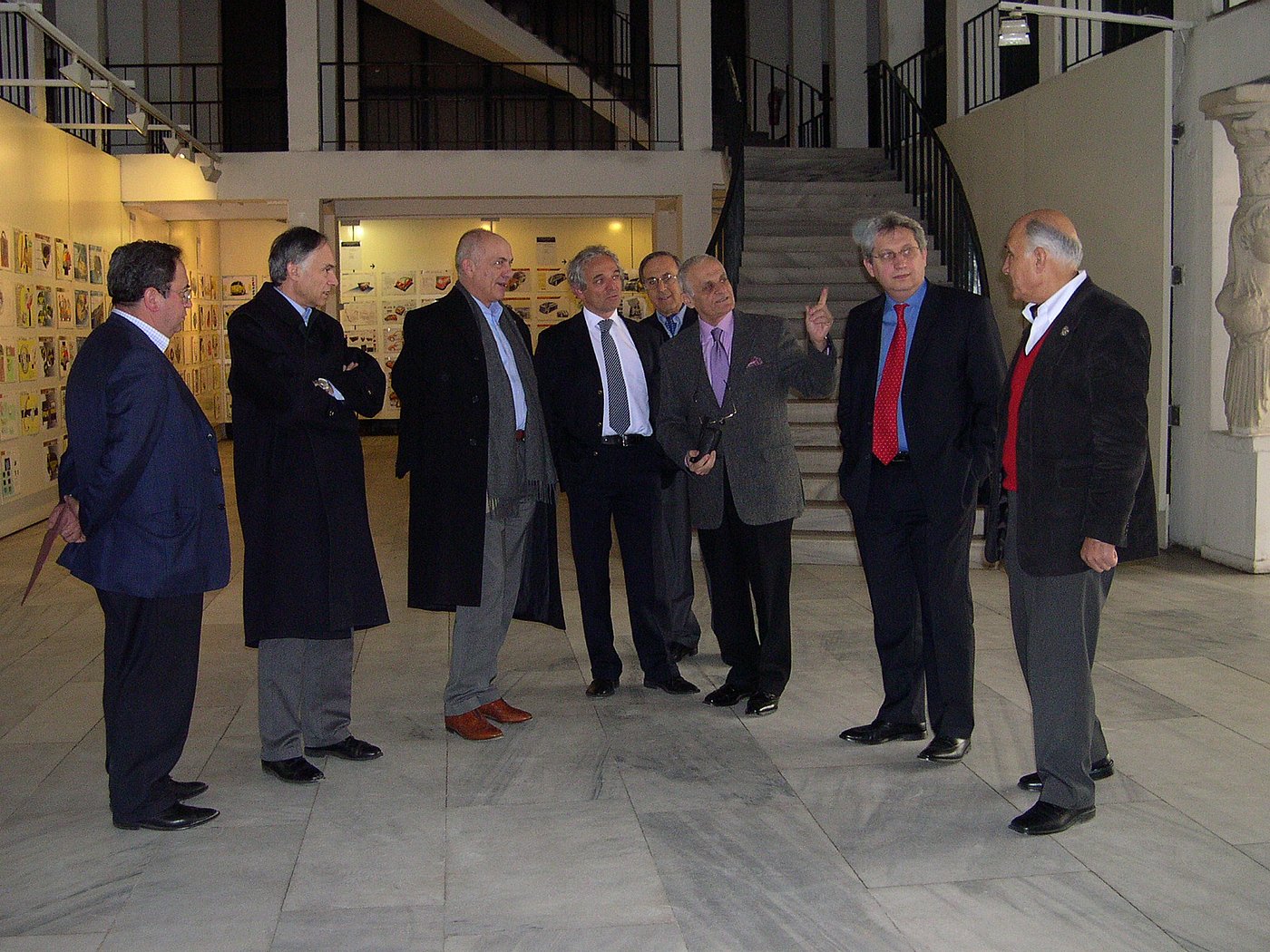 2003 At the presentation exhibition for OSA FIAT executives at MSÜ