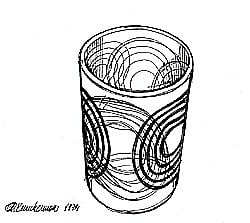 CAM BARDAK DESENİ - 2