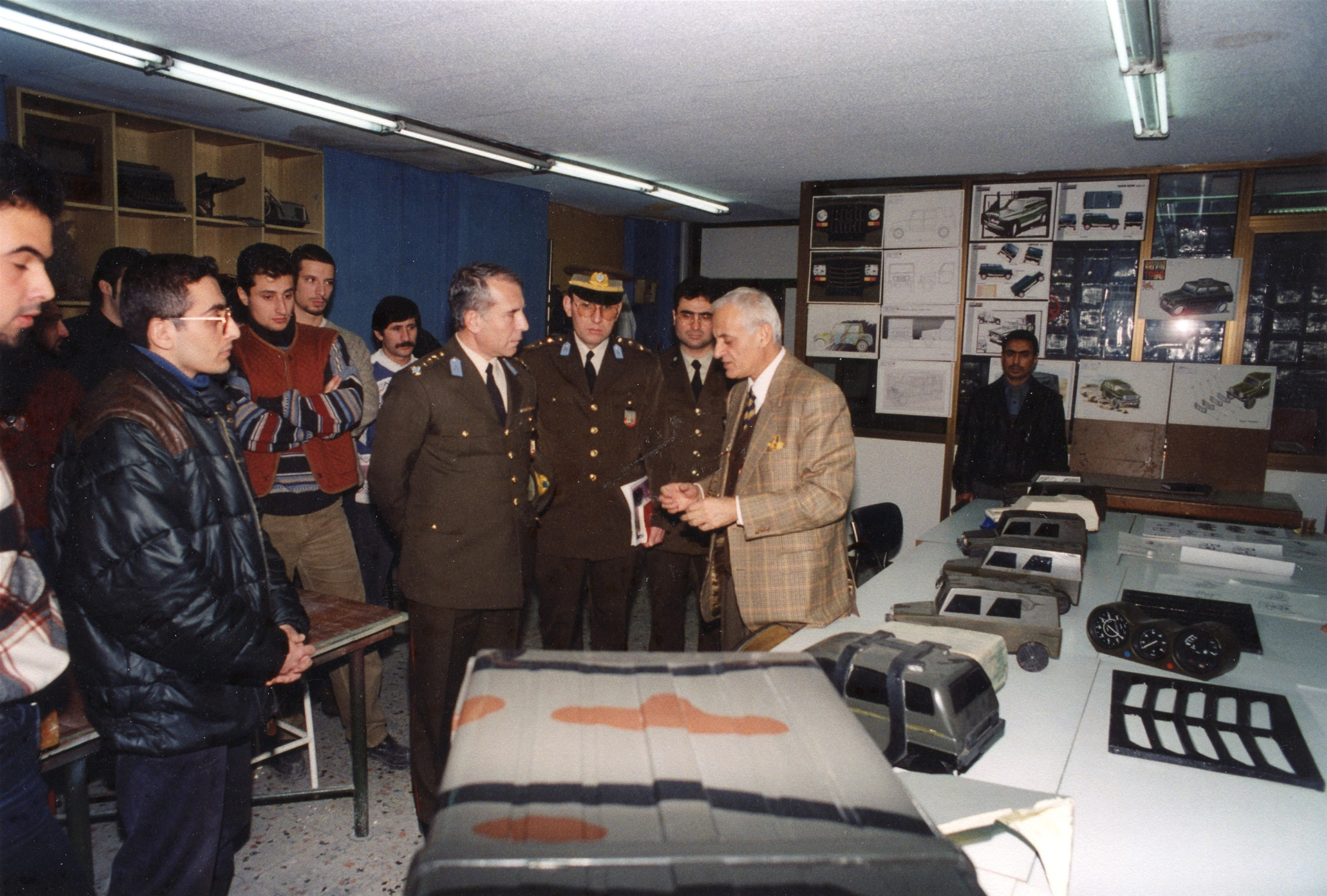 1995 MSGSÜ TSK Askeri Jeep Projesi yöneticisi