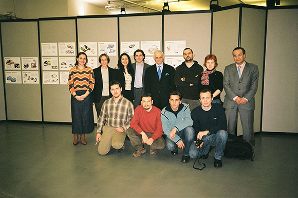 2004 Torino, FIAT fabrikasında tasarımlarımızın sergisinde
